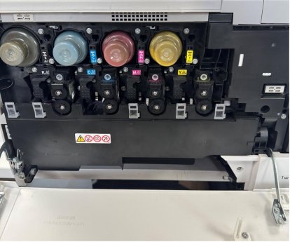 Inception - Replacing the Waste Toner Bottle on your printer