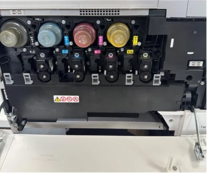 Inception - Replacing the Waste Toner Bottle on your printer