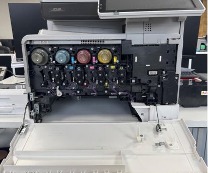 Inception - Replacing the Waste Toner Bottle on your printer