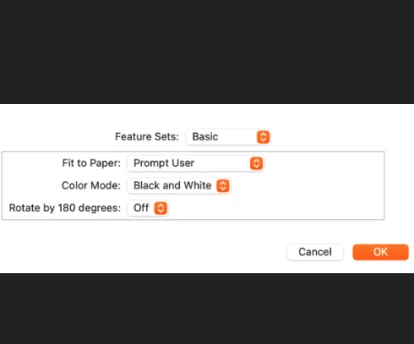 Inception - Adding Mono Preset to MacOS Printer Driver