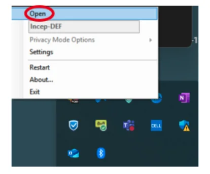 Inception - Requesting Support in Datto RMM Agent