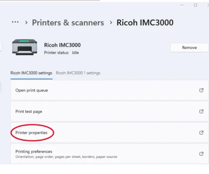 Inception - Installing a Printer Driver to Windows 11