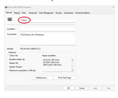 Inception - Installing a Printer Driver to Windows 11