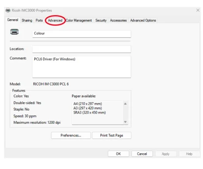 Inception - Installing a Printer Driver to Windows 11