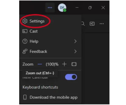 Inception - How to Set up Microsoft Team Camera