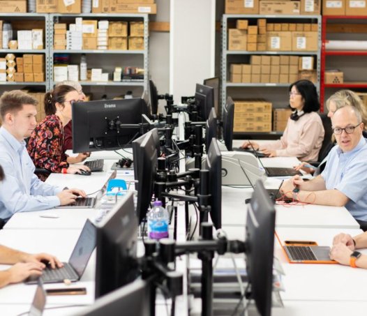 inception team in office