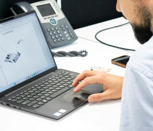 man using computer